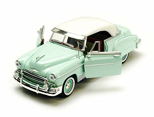 1950 Chevy Bel Air, Green - Motormax Premium American 73268 - 1/24 Scale Diecast Model Car