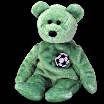 Ty Kicks The Soccer Bear Beanie Baby (Retired)