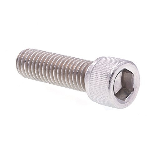 Prime-Line 9179547 Socket Head Cap Screws, Hex (Allen) Drive, 7/16 in-14 X 1-1/2 in, Grade 18-8 Stainless Steel, 5-Pack