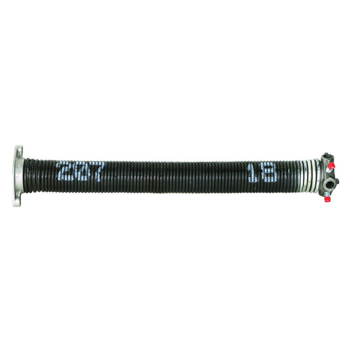 Prime-Line Products GD 12225 Garage Door Torsion Spring, .207 in. x 1-3/4 in. x 18 in., Silver, Left Hand Wind