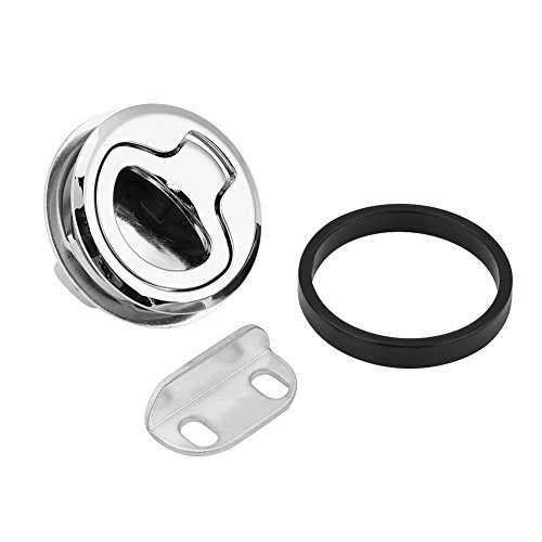 Boat Flush Pull Hatch, Stainless Steel 1.8inch Flush Pull Hatch Latch Slam Latch for Marine Boat RV Yacht