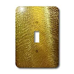 3dRose lsp_33370_1 Faux Gold Snakeskin Toggle Switch Multi-Color