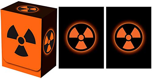 Legion Supplies Absolute Iconic Orange Radiation Deck Box with 100 Sleeves