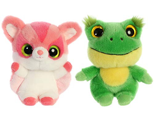 Aurora YooHoo & Friends Plush Bundle - 5" Shooga & 5" Acha