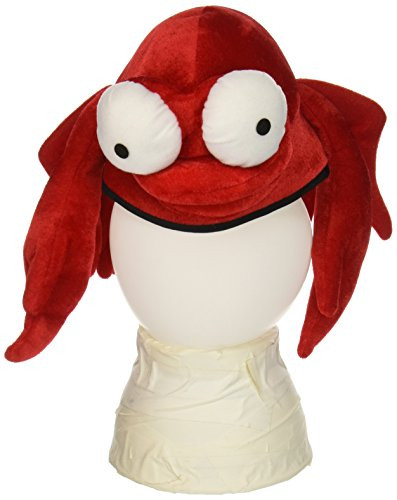 Plush Crab Hat Party Accessory (1 count) (1/Pkg)