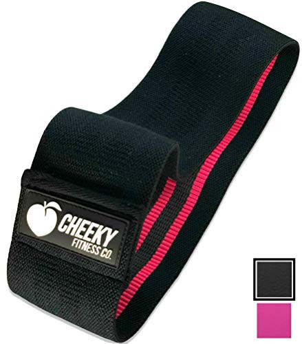 Cheeky Fitness Booty Bands | Soft Fabric Non-Slip Hip Band | Glute Circle Heavy Resistance Bands for Legs & Butt