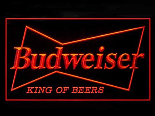 Budweiser King Beer Bar Led Light Sign