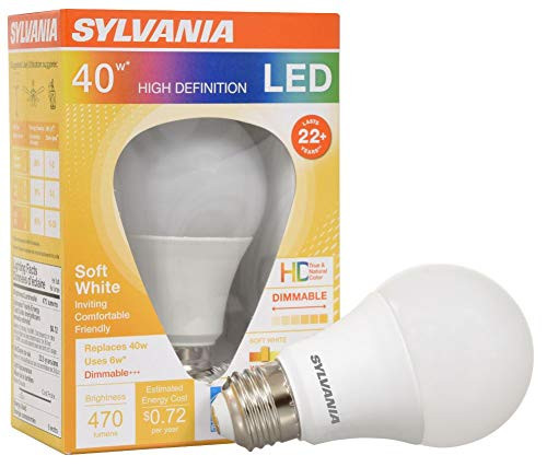 Sylvania 78108 LED A19 Bulb, 2700