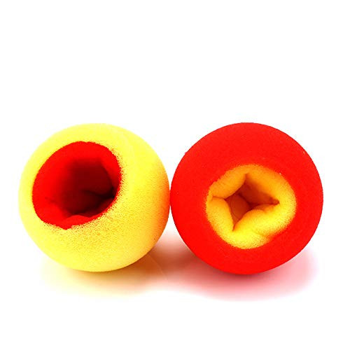 Enjoyer Color Change Sponge Ball Magic Tricks Close Up Magic Gimmick Magician Accessories Fun Toys ,2Pcs/Set