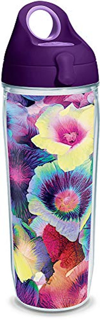 Tervis 1318173 Multicolor Floral Insulated Tumbler with Wrap and Lid, 24 oz Water Bottle - Tritan, Clear Tervis 1318173 Multicolor Floral Insulated Tumbler with Wrap and Lid, 24 oz Water Bottle - Tritan, Clear