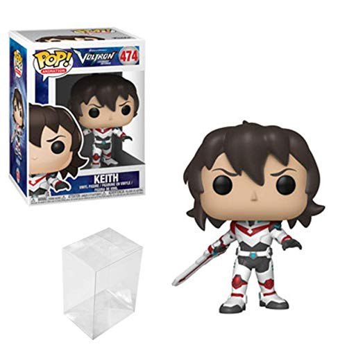 Funko Pop Animation Voltron - Red Paladin Keith Bundle with PopShield Pop Box Protector Funko Pop Animation Voltron - Red Paladin Keith Bundle with PopShield Pop Box Protector