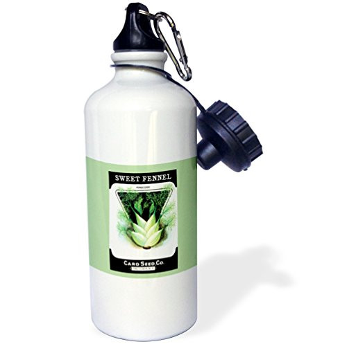 3dRose Sweet Fennel Pinocchio Card Seed Company Fredonia NY-Sports Water Bottle, 21oz (wb_170156_1), Multicolored 3dRose Sweet Fennel Pinocchio Card Seed Company Fredonia NY-Sports Water Bottle, 21oz (wb_170156_1), Multicolored