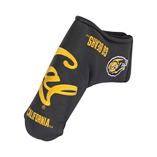 Team Effort Cal Berkeley Golden Bears Black Blade Putter Cover