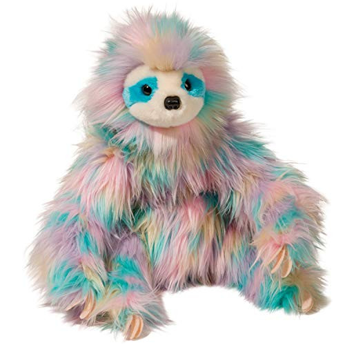 Douglas Plush Misha Rainbow Sloth Stuffed Animal