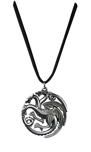 Game of Thrones Targaryen Dragon Die-Cast Pendant Necklace