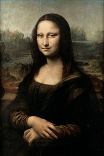 Posterazzi Mona Lisa C.1503-5 Leonardo da Vinci (1452-1519 Italian) Oil On Wood Panel Musee du Louvre Paris France Poster Print (18 x 24)