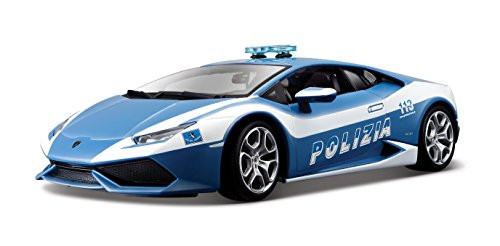 Bburago 1:18 Scale Lamborghini Huracán Polizia Diecast Vehicle (Colors May Vary) Bburago 1:18 Scale Lamborghini Huracán Polizia Diecast Vehicle (Colors May Vary)