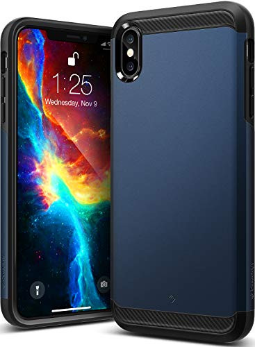 Caseology Legion for iPhone Xs Max Case (2018) - Reinforced Protection - Midnight Blue