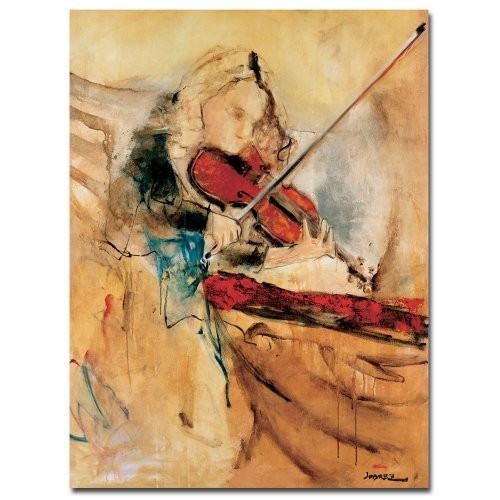 Amazing Touch by Master's Art, 14x19-Inch Canvas Wall Art
