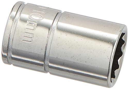 Williams 30610 1/4-Inch Drive Shallow 12-Point Socket, 10mm