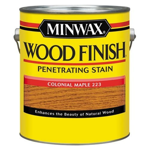 Minwax 71005000 Wood Finish Penetrating Stain, gallon, Colonial Maple Minwax 71005000 Wood Finish Penetrating Stain, gallon, Colonial Maple
