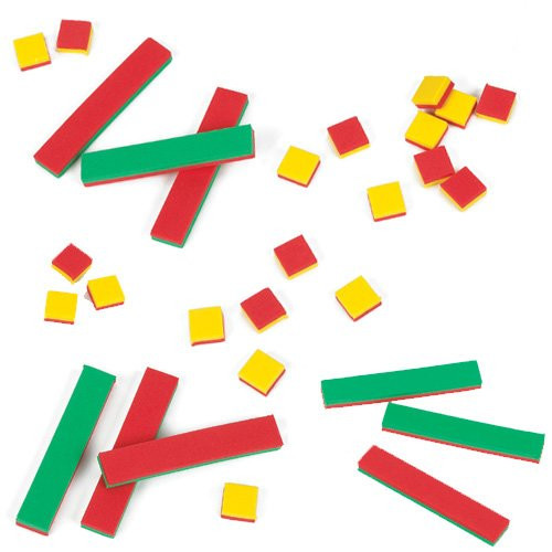 EAI Education Algebra Tiles Introductory Set - 70 Pieces
