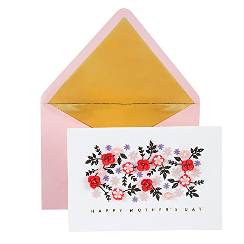Hallmark Signature Mother's Day Card (Cut Paper Flowers Have a Wonderful Day) Hallmark Signature Mother's Day Card (Cut Paper Flowers Have a Wonderful Day)