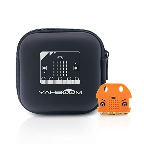 Yahboom Micro:bit Storage Box with Cute Silicone Protective Case for BBC Micro bit?Color Random? Compression Resistance Waterproof Mini Box