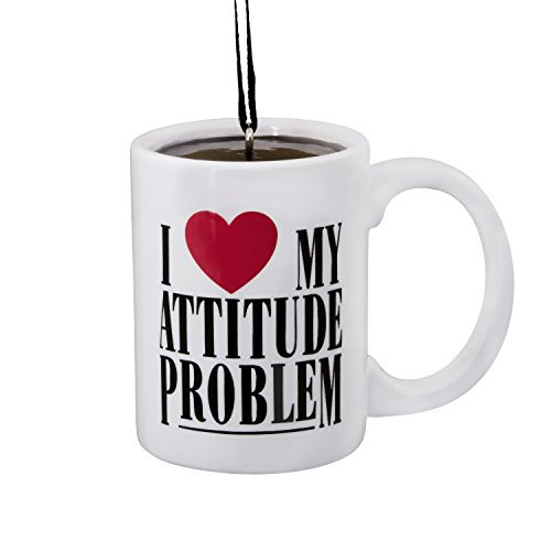 Hallmark Christmas Ornament, Maxine Attitude Coffee Mug, Office Joke
