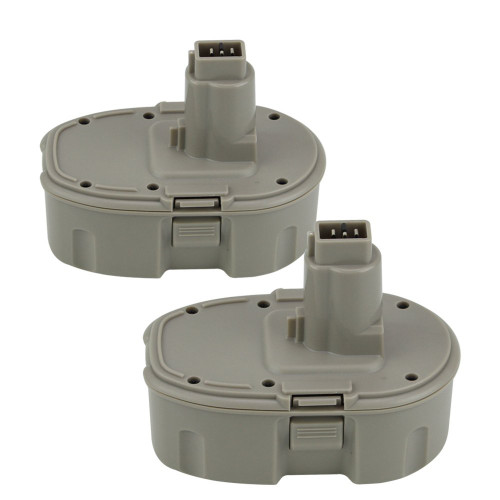 18V 3.0Ah Replace Battery for Dewalt DC9096 DC9099 High Capacity Cordless Drill (2Packs)