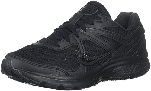 Saucony Women's Cohesion 11 Running Shoe, Black, 9 Medium US