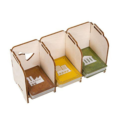 The Broken Token Stacking Tabletop Card Holder - Mini 3 Tray
