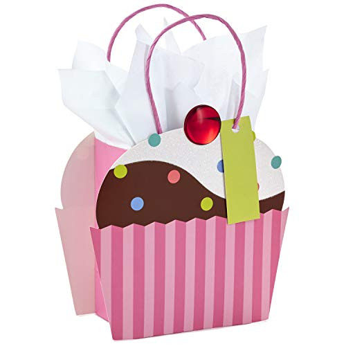 Hallmark Small Gift Bag with Tissue Paper for Birthdays, Mother's Day, Baby Showers, Bridal Showers, or Any Occasion (Cupcake) Hallmark Small Gift Bag with Tissue Paper for Birthdays, Mother's Day, Baby Showers, Bridal Showers, or Any Occasion (Cupcake)