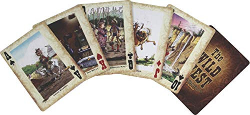 River's Edge Products Humorous Western Playing Cards