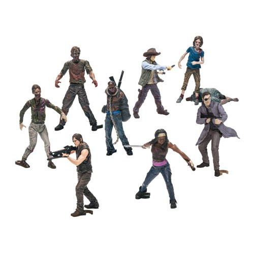 McFarlane Toys Building Sets- The Walking Dead TV Blind Bag Figures (Humans and Walkers Will Vary)