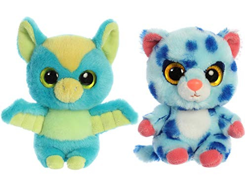 Aurora YooHoo & Friends Plush Bundle - 5" Spotee & 5" Batu