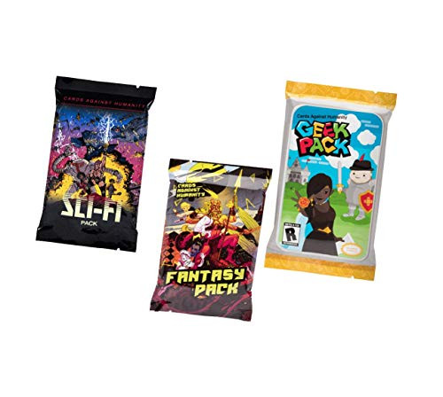Cards Against & Humanity Sci-Fi & Fantasy & Geek Packs