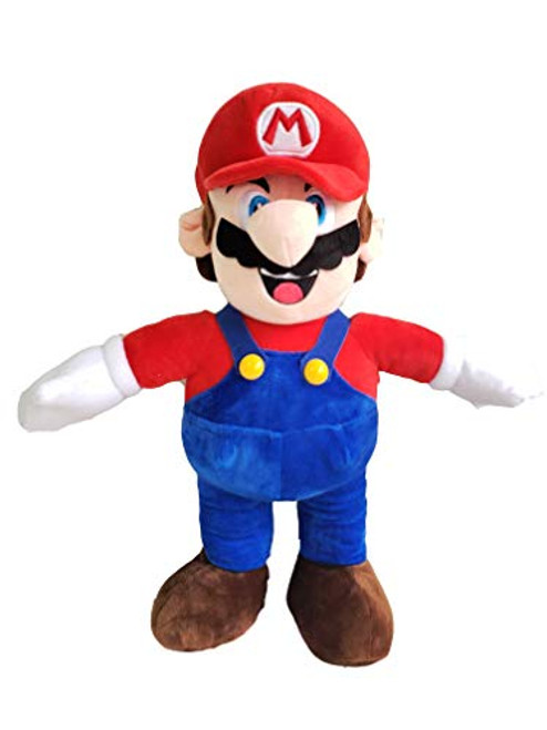 illuOKey Super Mario Plush Doll Mario Soft Stuffed Plush Toys - 16.5 inches - Red Color illuOKey Super Mario Plush Doll Mario Soft Stuffed Plush Toys - 16.5 inches - Red Color