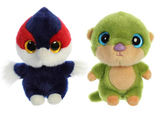 Aurora YooHoo & Friends Plush Bundle - 8" Cody & 8" Otis