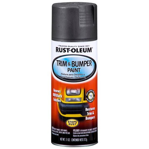 Rust-Oleum BlackRust-Oleum Automotive 251574 11-Ounce Trim and Bumper Spray, Matte Black