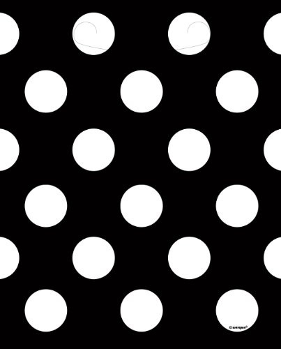 Black Polka Dot Goodie Bags, 8ct