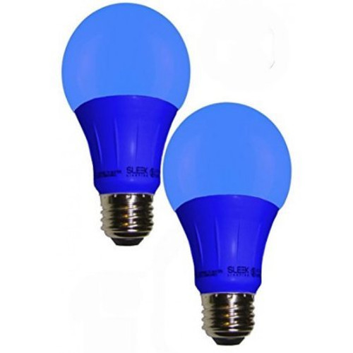 Sleeklighting Blue LED Light Bulb, A19 E26 Base Lightbulb -120 Volt - 3-Watt Energy Saving - Medium Base - UL-Listed LED Bulb - Lasts More Than 20,000 Hours