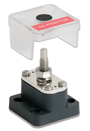 Marinco Power Products Single Insulated Stud with Tap Plate, 10mm
