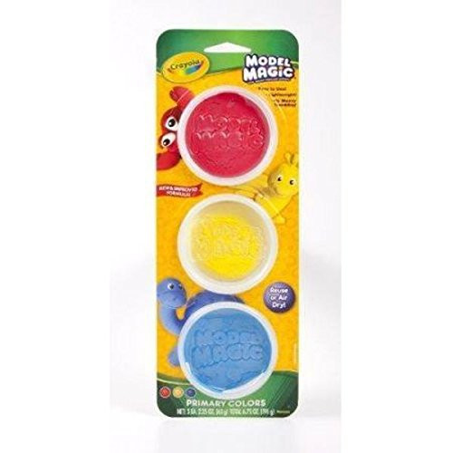 Crayola Model Magic, Modeling Clay Alternative, Primary Colors, Gift