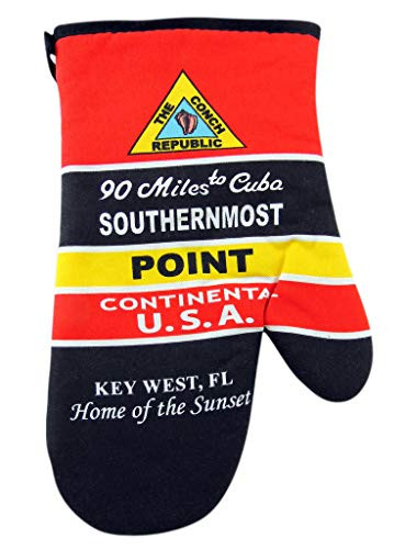 Westman Works Southernmost Point Oven Mitt and Pot Holder Trivet Florida Keys Souvenir Set