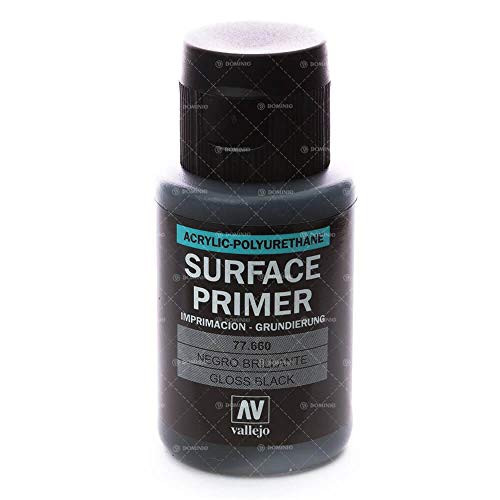 Vallejo Gloss Black Primer 32ml Paint