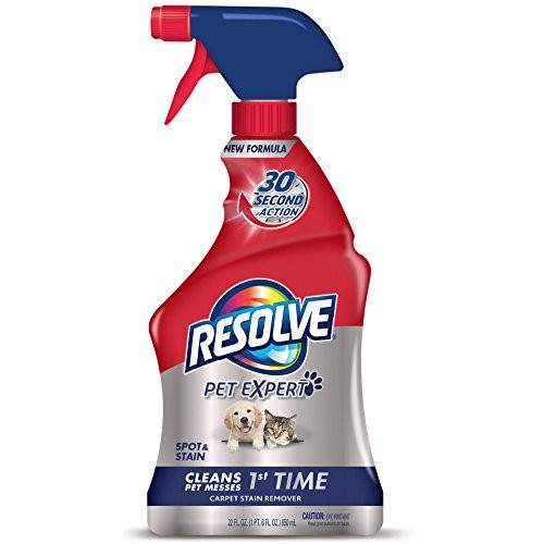 Resolve Pet Expert Carpet & Upholstery Cleaner - Removes Stains and Odors, 22 oz