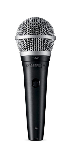 Shure PGA48-XLR Cardioid Dynamic Vocal Microphone with 15' XLR-XLR Cable