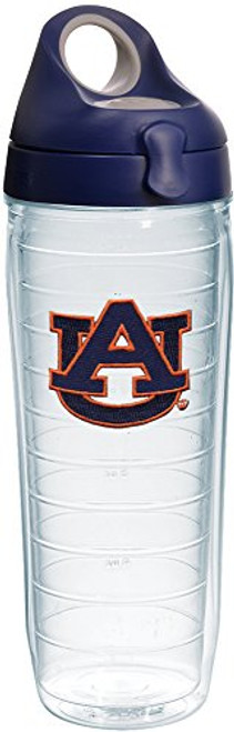 Tervis 1231918 Auburn Tigers Insulated Tumbler with Emblem and Navy with Gray Lid, 24oz Water Bottle, Clear Tervis 1231918 Auburn Tigers Insulated Tumbler with Emblem and Navy with Gray Lid, 24oz Water Bottle, Clear