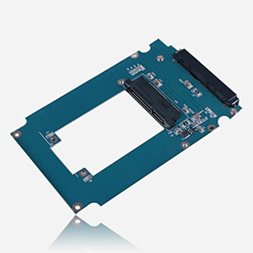 Kingshare msata to sata ssd Adapter Hard Drive Adapter msata to sata Adapter Card mSATA SSD to 2.5-Inch SATA Adapter PCB Board